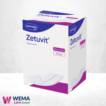 Zetuvit Saugkompressen steril 10 x 10 cm