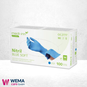 Nitril Blue Soft Einmalhandschuhe