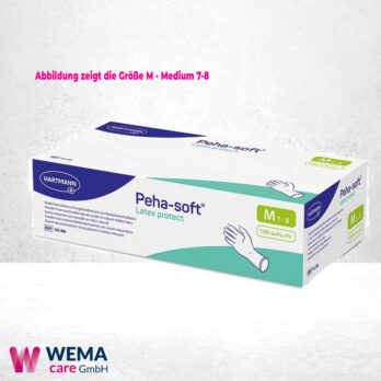 WEMA care GmbH - Medizinprodukte-Lieferant aus Bergisch Gladbach 17 Peha-soft Latex Protect Untersuchungshandschuhe