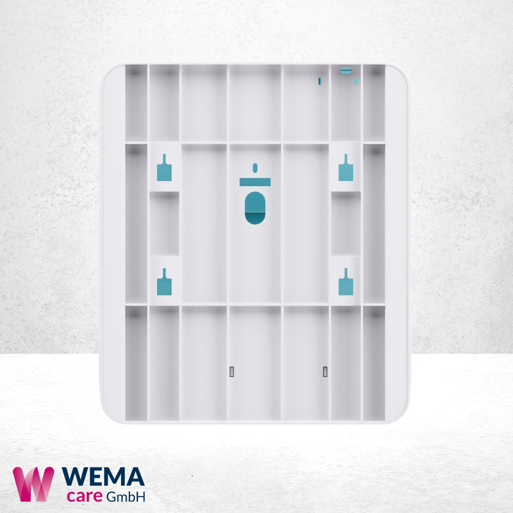 Satino Handtuchspender Interfold S weiß 3 Satino Handtuchspender