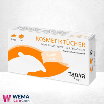 WEMA care GmbH - Medizinprodukte-Lieferant aus Bergisch Gladbach 25 Kosmetiktücher Tapira