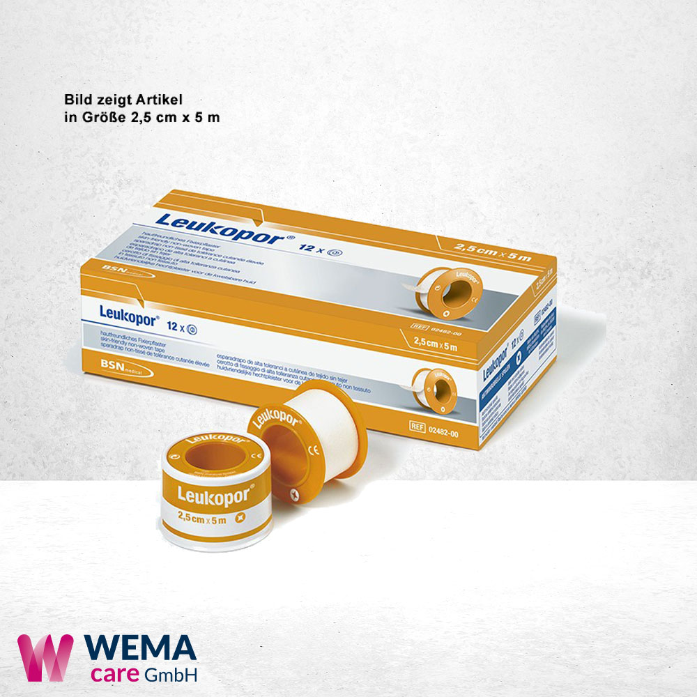 Leukopor Rollenpflaster auf Kunststoffkern Varianten 1 BSN Leukopor Rollenpflaster, BSN medical, Rollenpflaster,