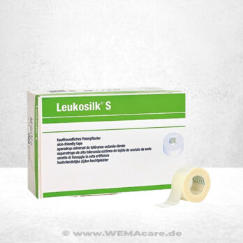 WEMA care GmbH - Medizinprodukte-Lieferant aus Bergisch Gladbach 15 Leukosilk S Fixierpflaster Rollenpflaster 9,2 m Rollen