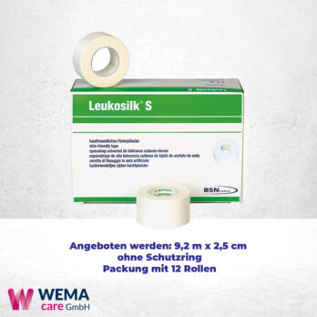 Leukosilk S Fixierpflaster Rollenpflaster 9,2m