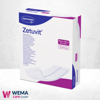 WEMA care GmbH - Medizinprodukte-Lieferant aus Bergisch Gladbach 17 Zetuvit Saugkompressen steril 20 x 20 cm
