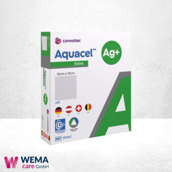 WEMA care GmbH - Medizinprodukte-Lieferant aus Bergisch Gladbach 25 AQUACEL Ag+ Extra Kompressen