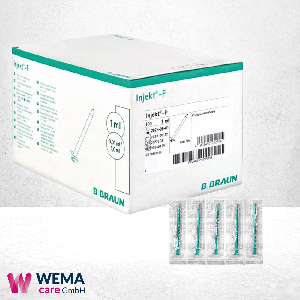 Injekt-F Feindosierungsspritzen, 1 ml, B.BRAUN 1 Injekt-F Feindosierspritzen