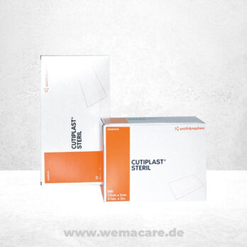 WEMA care GmbH - Medizinprodukte-Lieferant aus Bergisch Gladbach 19 Cutiplast steril 10×8 cm Wundverband, 50 Stück