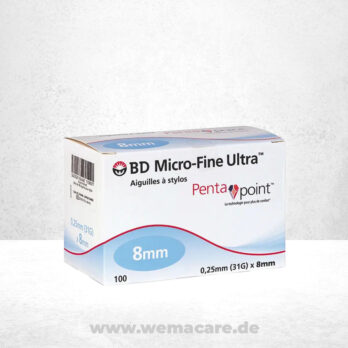 WEMA care GmbH - Medizinprodukte-Lieferant aus Bergisch Gladbach 27 BD Micro-Fine Ultra Pen-Nadeln 29G 12,7mm