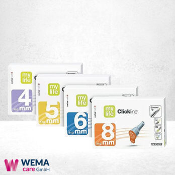 WEMA care GmbH - Medizinprodukte-Lieferant aus Bergisch Gladbach 17 MyLife Clickfine Pen-Nadeln Diamond Tip 31G 8mm