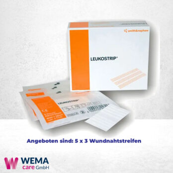 WEMA care GmbH - Medizinprodukte-Lieferant aus Bergisch Gladbach 17 Leukostrip Wundnahtstreifen