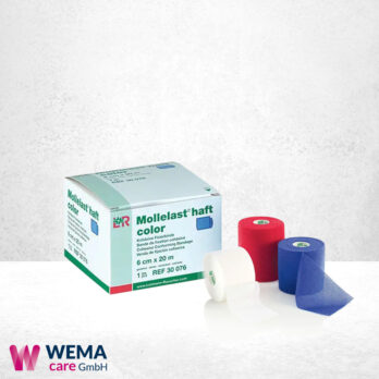 WEMA care GmbH - Medizinprodukte-Lieferant aus Bergisch Gladbach 17 Mollelast haft weiß Fixierbinden
